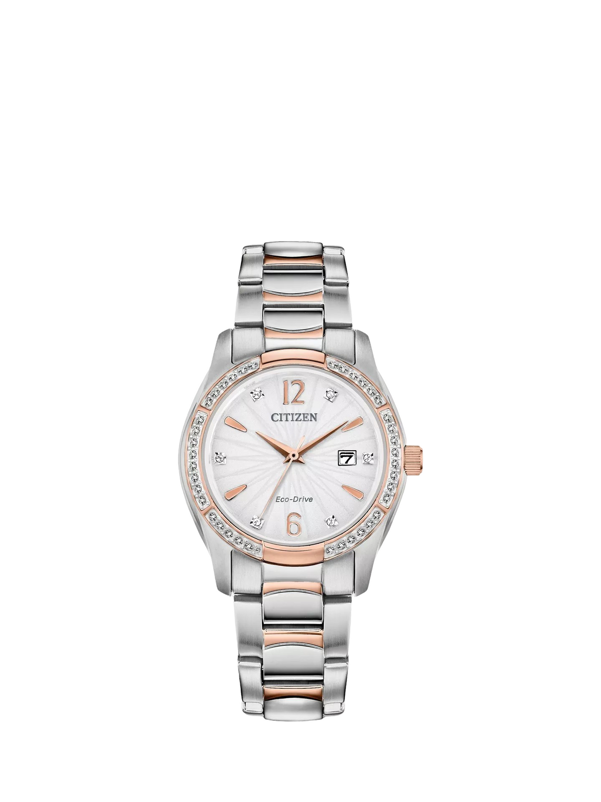 Citizen Silhouette Crystal Eco-Drive Women&#39;s Watch EW2576-51A