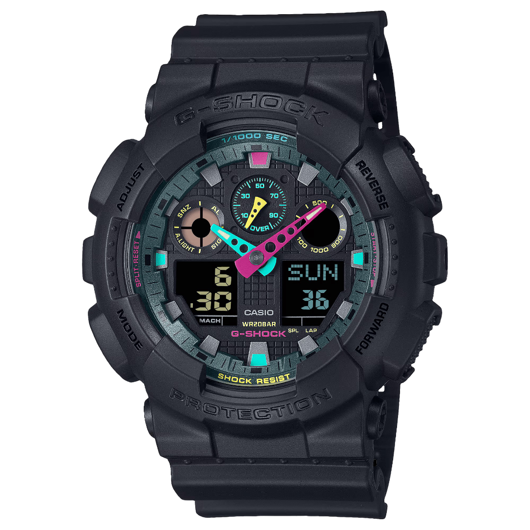 G-Shock Analog-Digital GA-100 Series Quartz Men&#39;s Watch GA100MF-1A