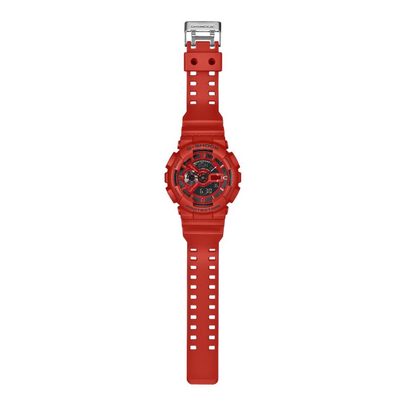 G-Shock Analog-Digital 110 SERIES Quartz Men's Watch GA-110RRB-4A