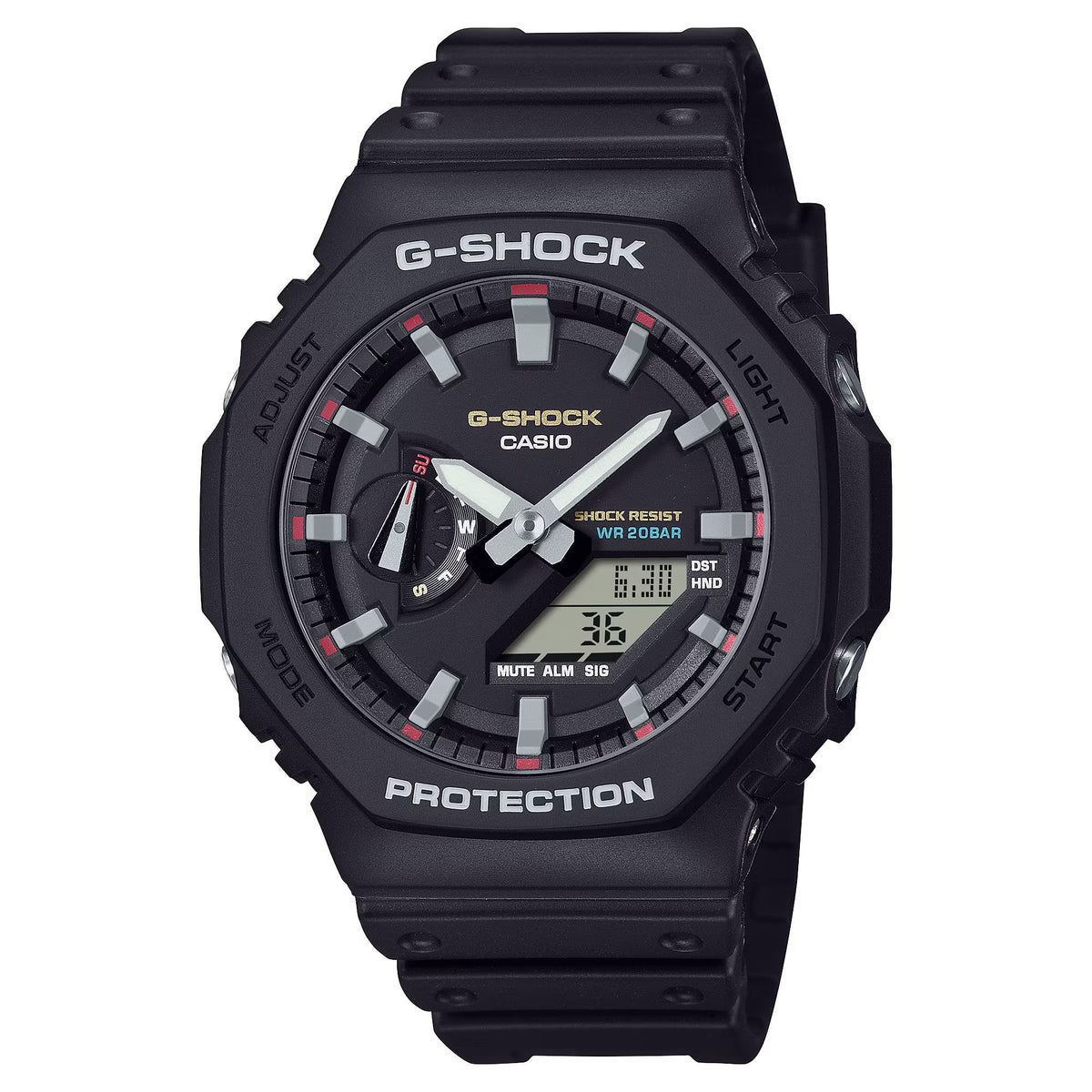 G-Shock ANALOG-DIGITAL 2100 Series Quartz Men&#39;s Watch GA2100RL-1A