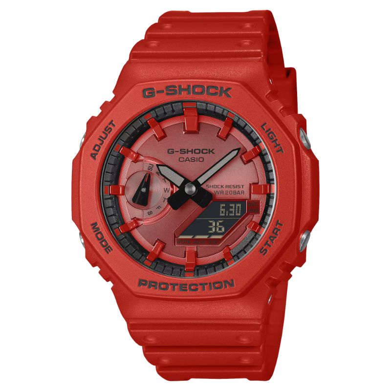 G-Shock 2100 Series Quartz Men's Watch GA2100RRB-4A