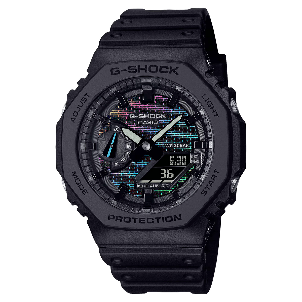 G-Shock ANALOG-DIGITAL 2100 Series Quartz Men&#39;s Watch GA2100RW-1A
