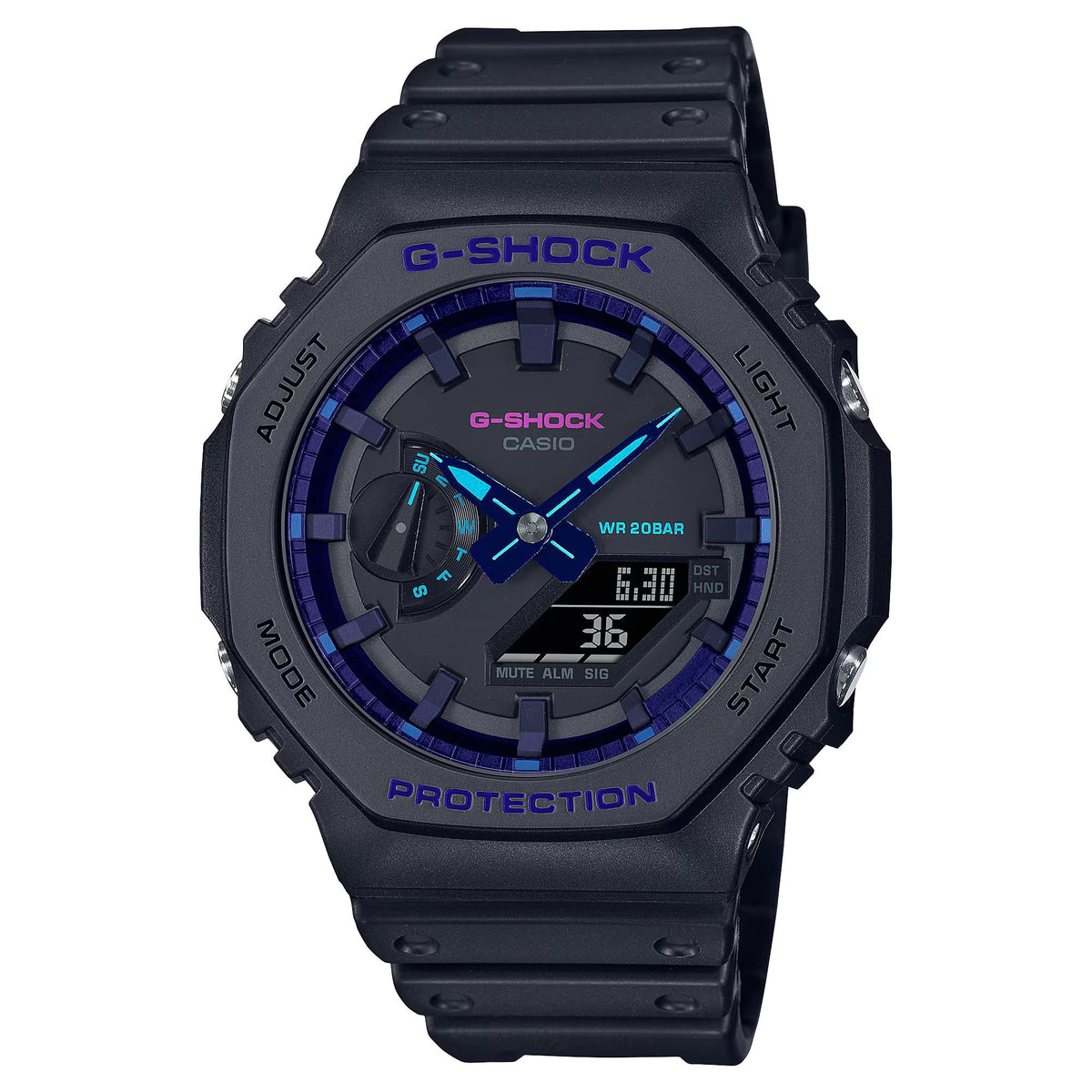 G-Shock ANALOG-DIGITAL GA-2100 SERIES Quartz Men&#39;s Watch GA2100VB-1A
