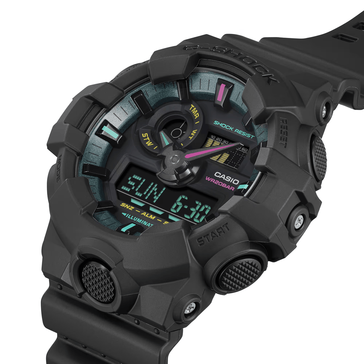 G-Shock Analog-Digital GA-700 Series Quartz Mens Watch GA700MF-1A