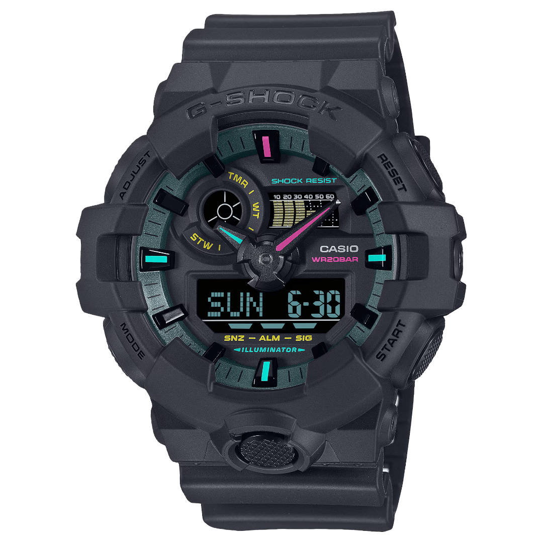 G-Shock Analog-Digital GA-700 Series Quartz Men&#39;s Watch GA700MF-1A