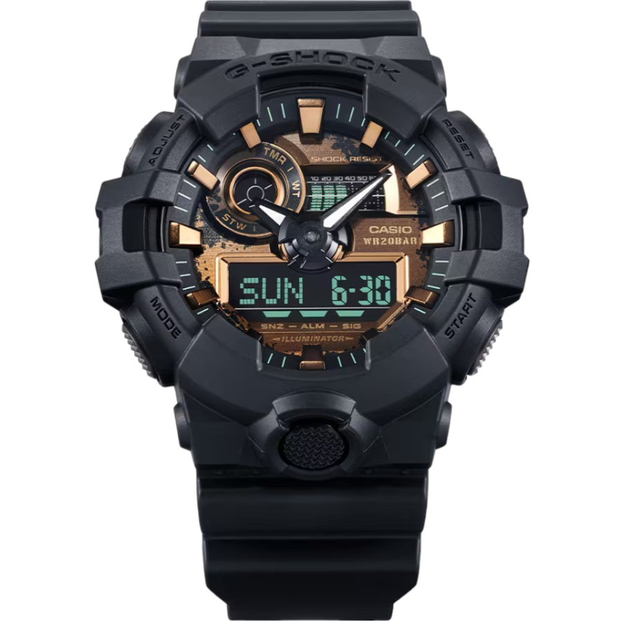 G-Shock Analog-Digital Quartz Men&#39;s Watch GA-700RC-1A