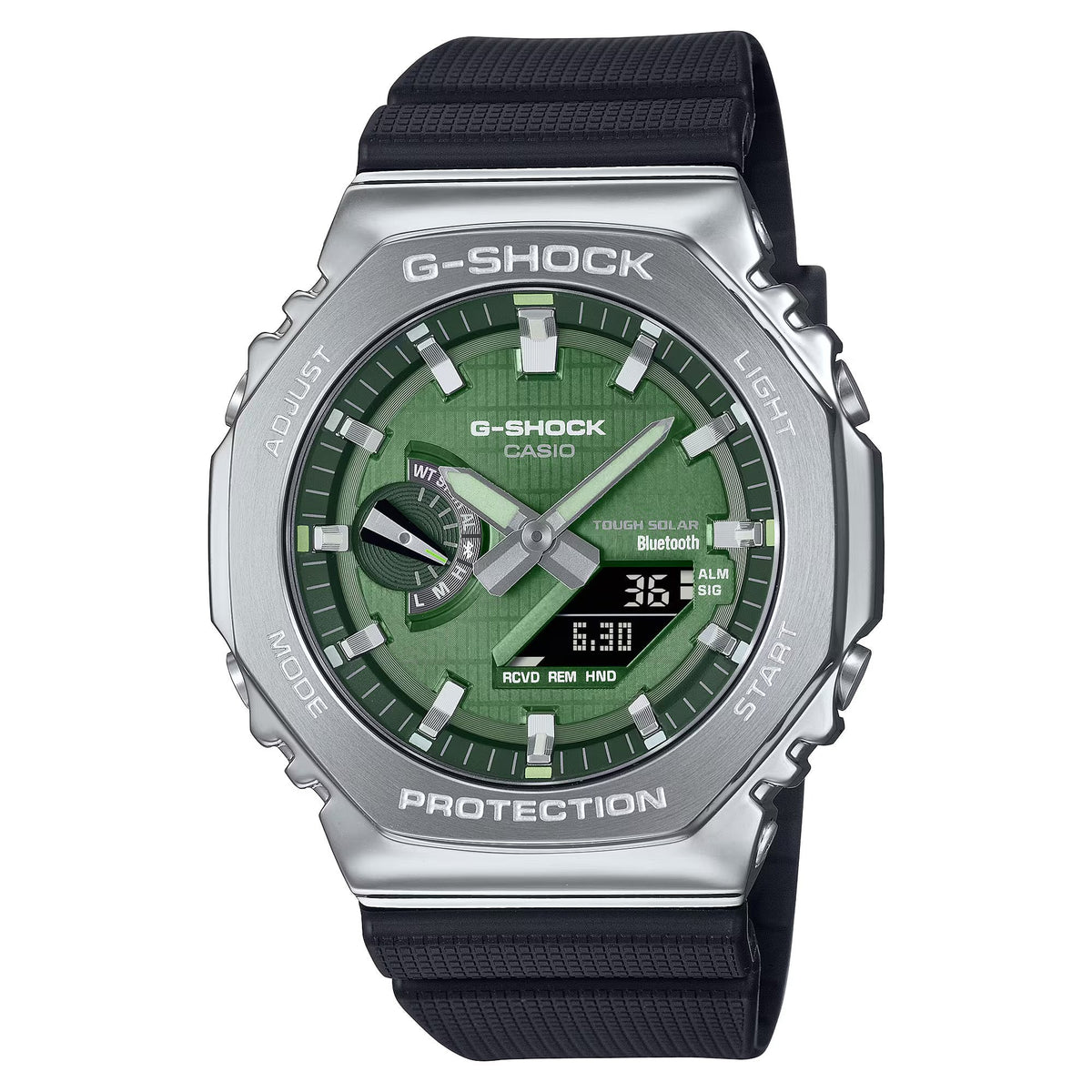 G-Shock G-STEEL 2100 Series Solar Men&#39;s Watch GBM2100A-1A3