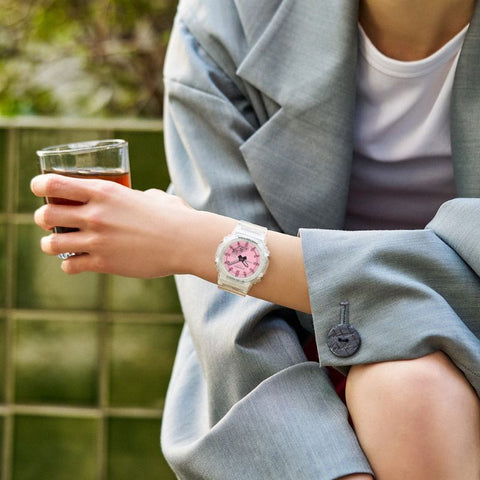G-Shock ANALOG-DIGITAL Quartz Womens Watch GMAP2100SR7A