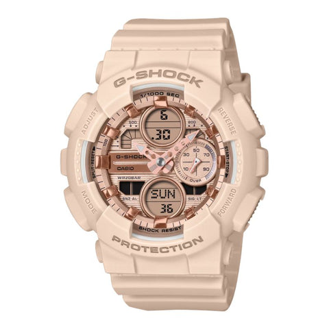 G-Shock ANALOG-DIGITAL Quartz Women's Watch GMAS140PG-4A
