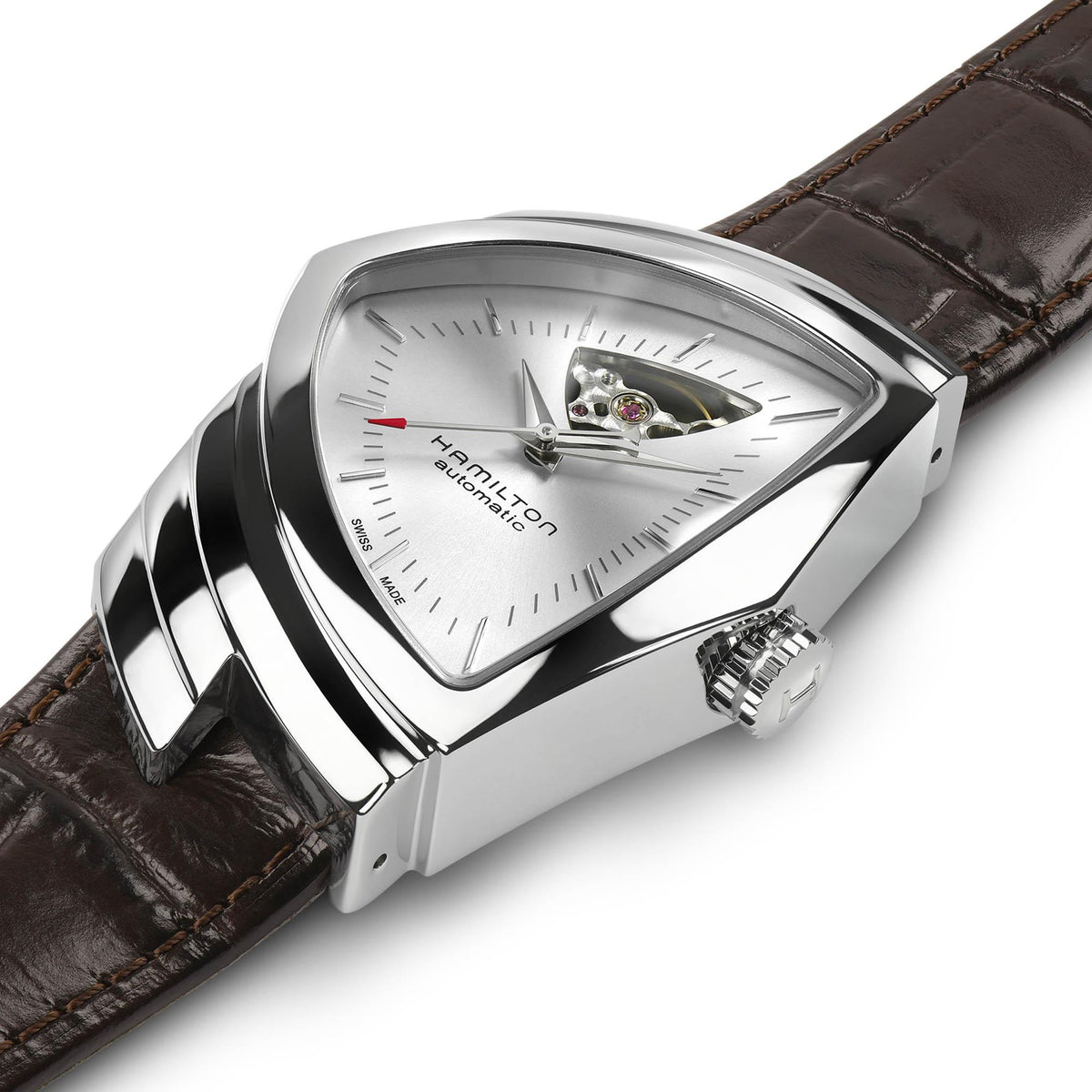 Hamilton Ventura Open Heart Automatic Men&#39;s Watch H24515552