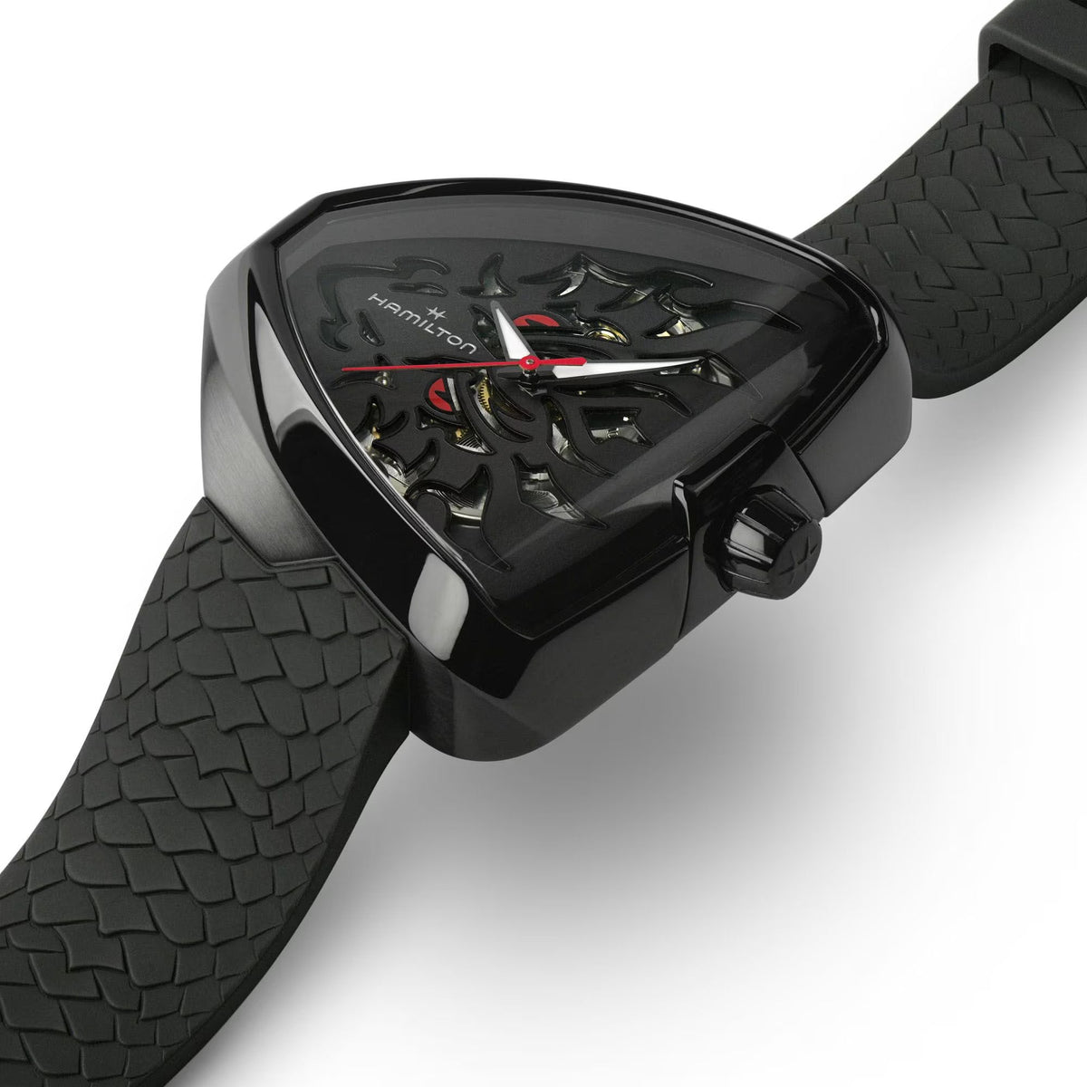 Hamilton Ventura Elvis80 Skeleton Automatic Men&#39;s Watch H24535332