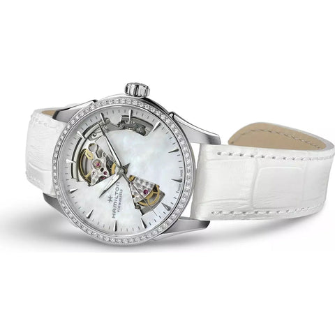 Hamilton Jazzmaster Open Heart Automatic Womens Watch H32205890