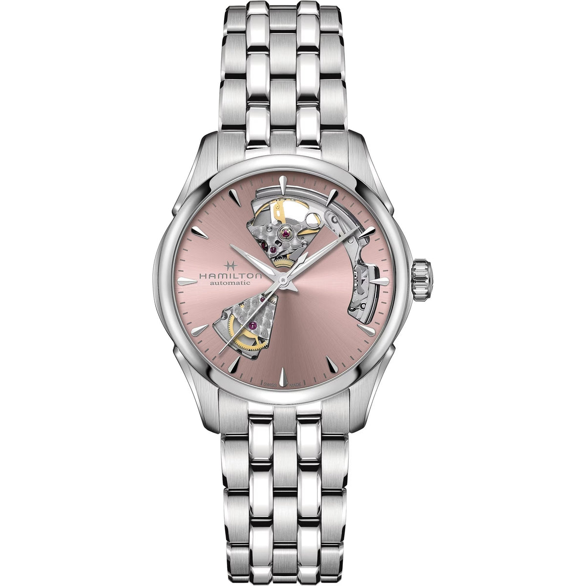 Hamilton Open Heart Jazzmaster Automatic Women&#39;s Watch H32215170