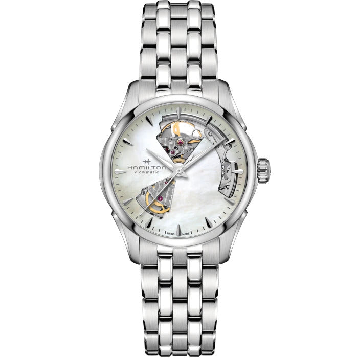 Hamilton Jazzmaster Open Heart Automatic Women&#39;s Watch H32215190