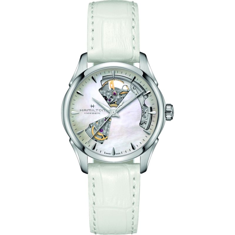 Hamilton Jazzmaster Open Heart Automatic Women&#39;s Watch H32215890