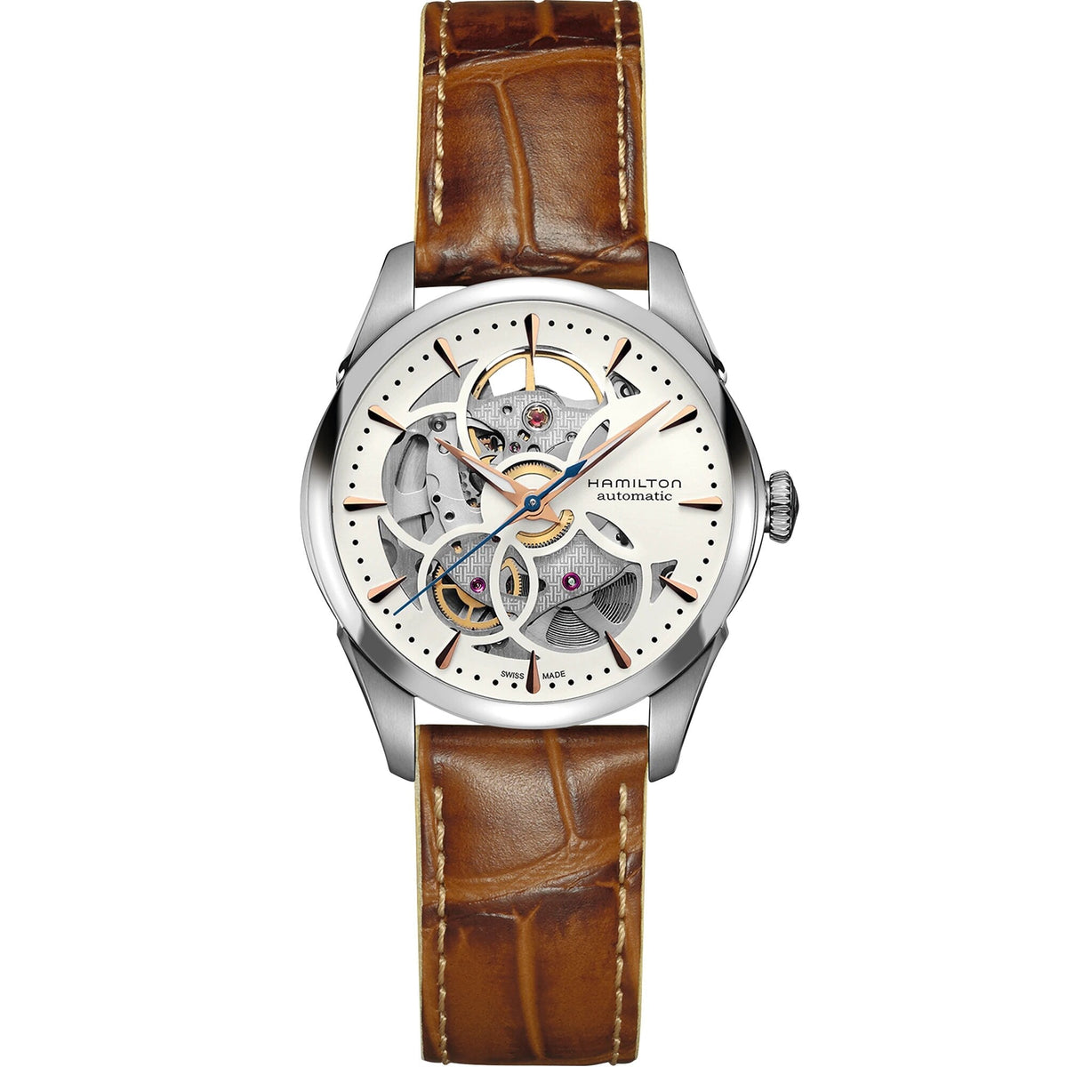 Hamilton Jazzmaster Skeleton Automtic Women&#39;s Watch H32405551