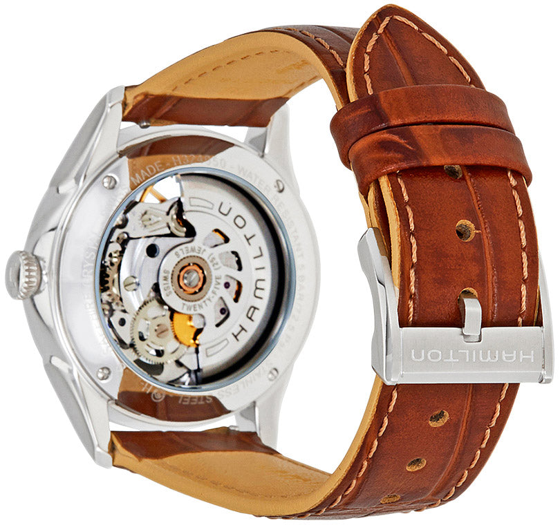 Hamilton Jazzmaster Skeleton Automtic Womens Watch H32405551