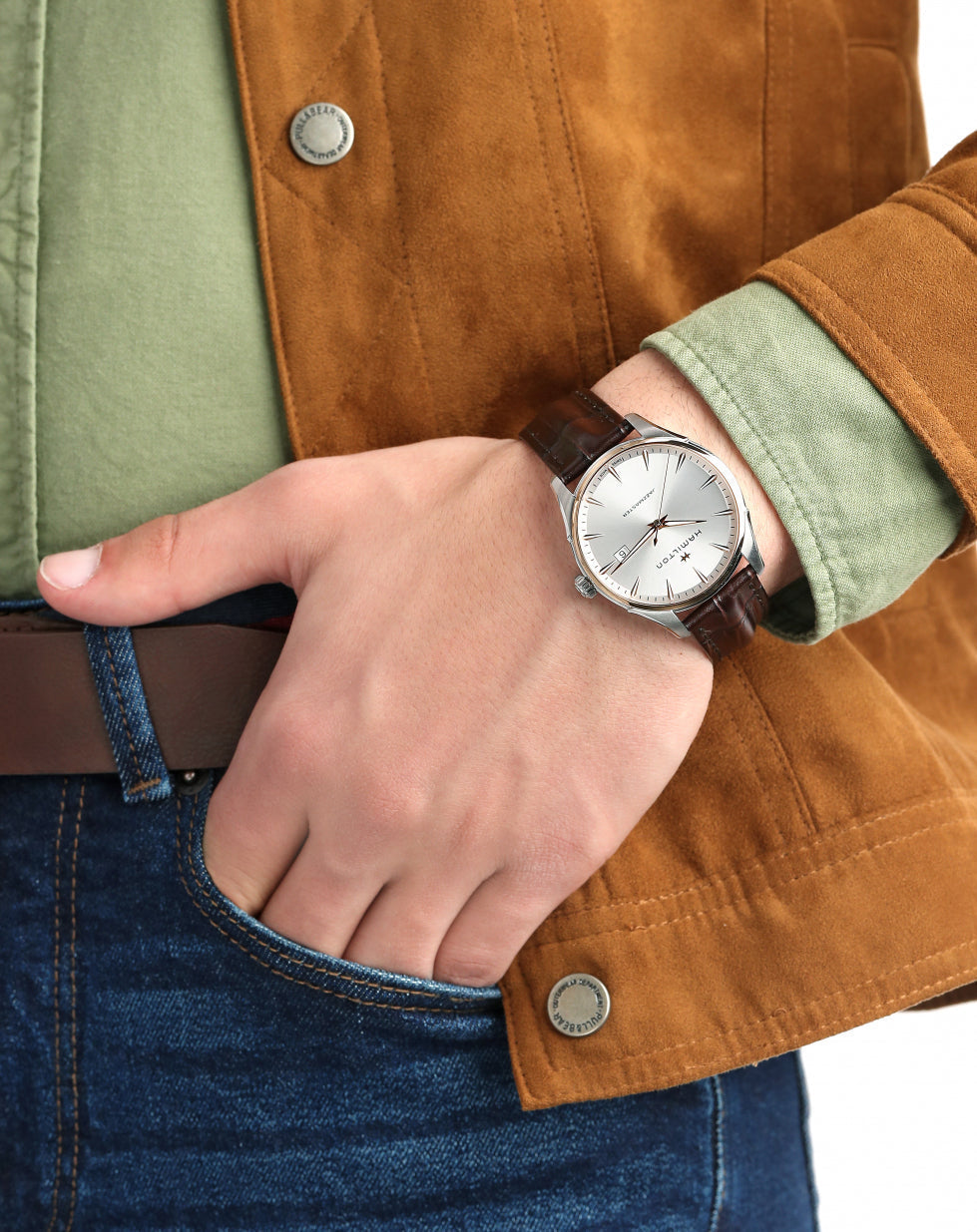 Hamilton Jazzmaster Quartz Mens Watch H32441551