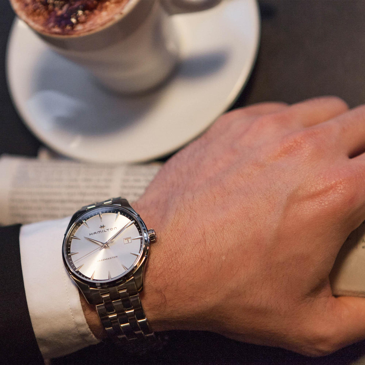 Hamilton Jazzmaster Quartz Mens Watch H32451151