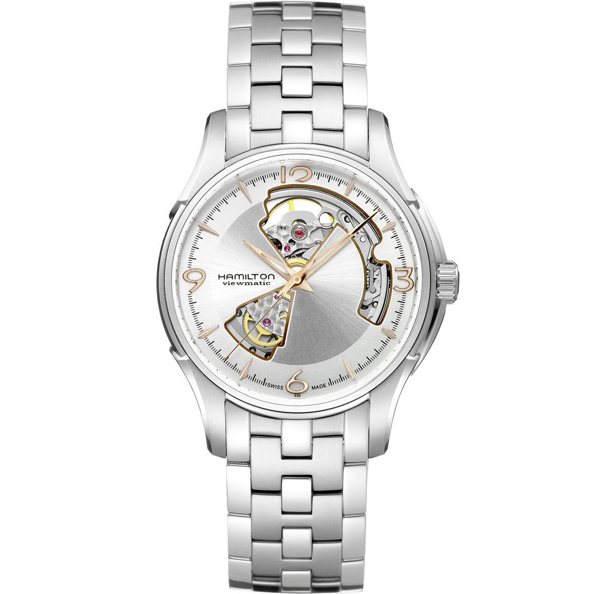 Hamilton Jazzmaster Open Heart Automatic Men&#39;s Watch H32565155