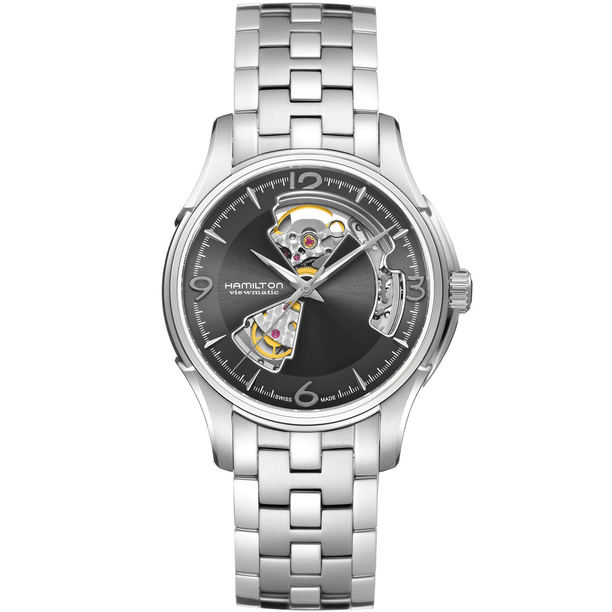 Hamilton Jazzmaster Open Heart Automatic Men&#39;s Watch H32565185