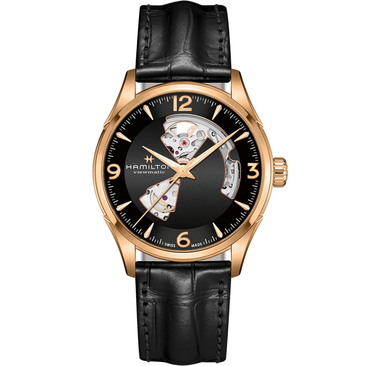 Hamilton Jazzmaster Open Heart Automatic Men&#39;s Watch H32735731