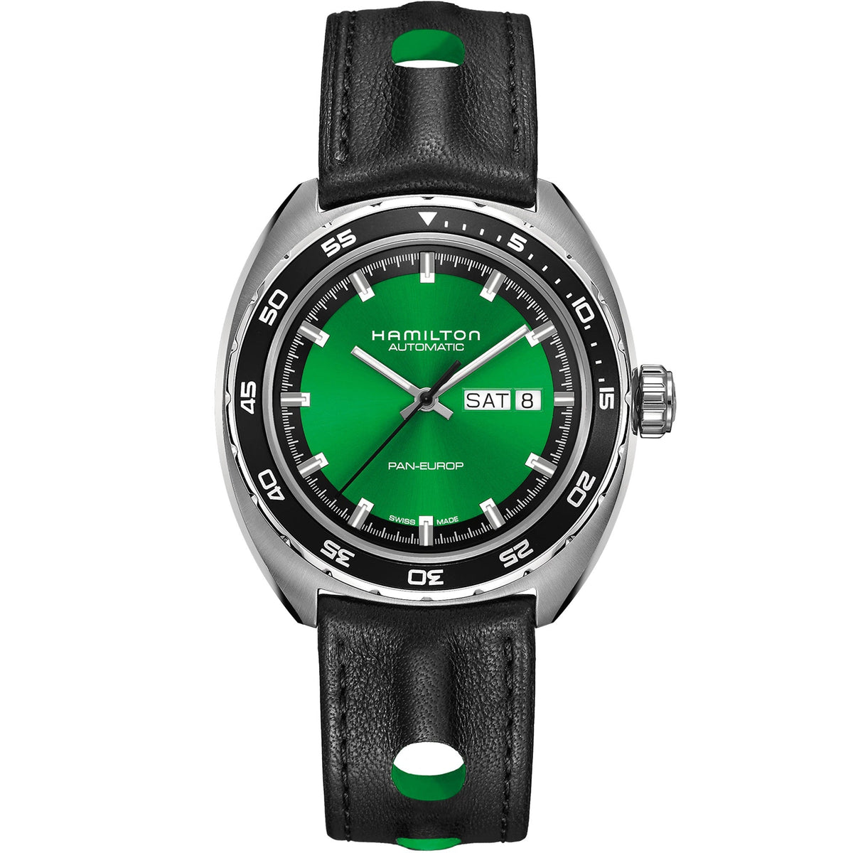 Hamilton American Classic Pan Europ Day Date Automatic Men&#39;s Watch H35415761