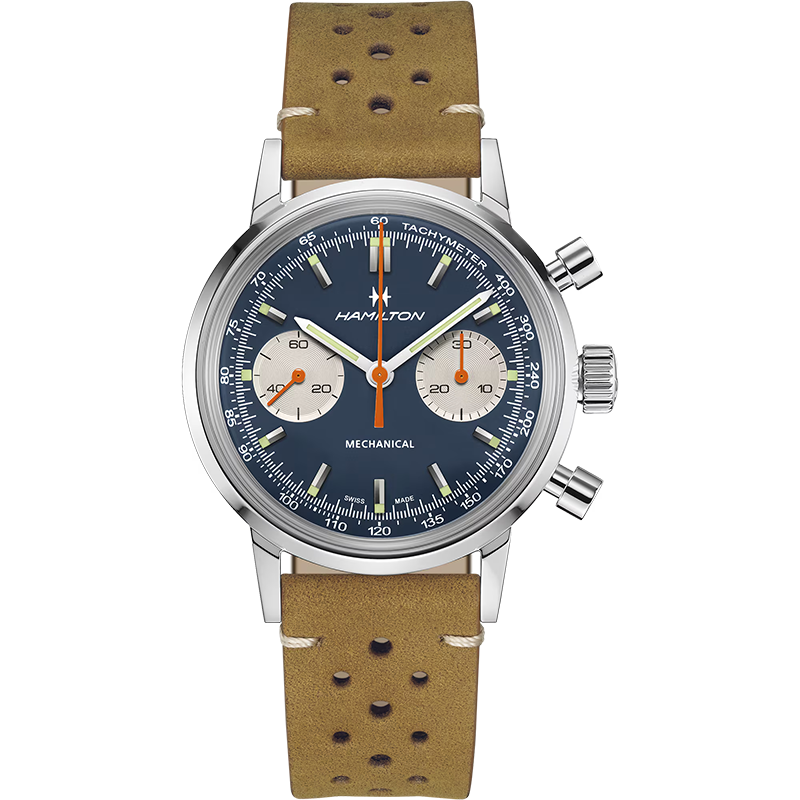 Hamilton American Classic Intra-matic Chronograph H Mechanical Men's Watch H38429541