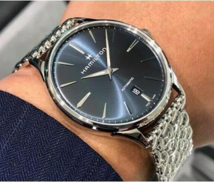 Hamilton Jazzmaster Thinline Automatic Mens Watch H38525141