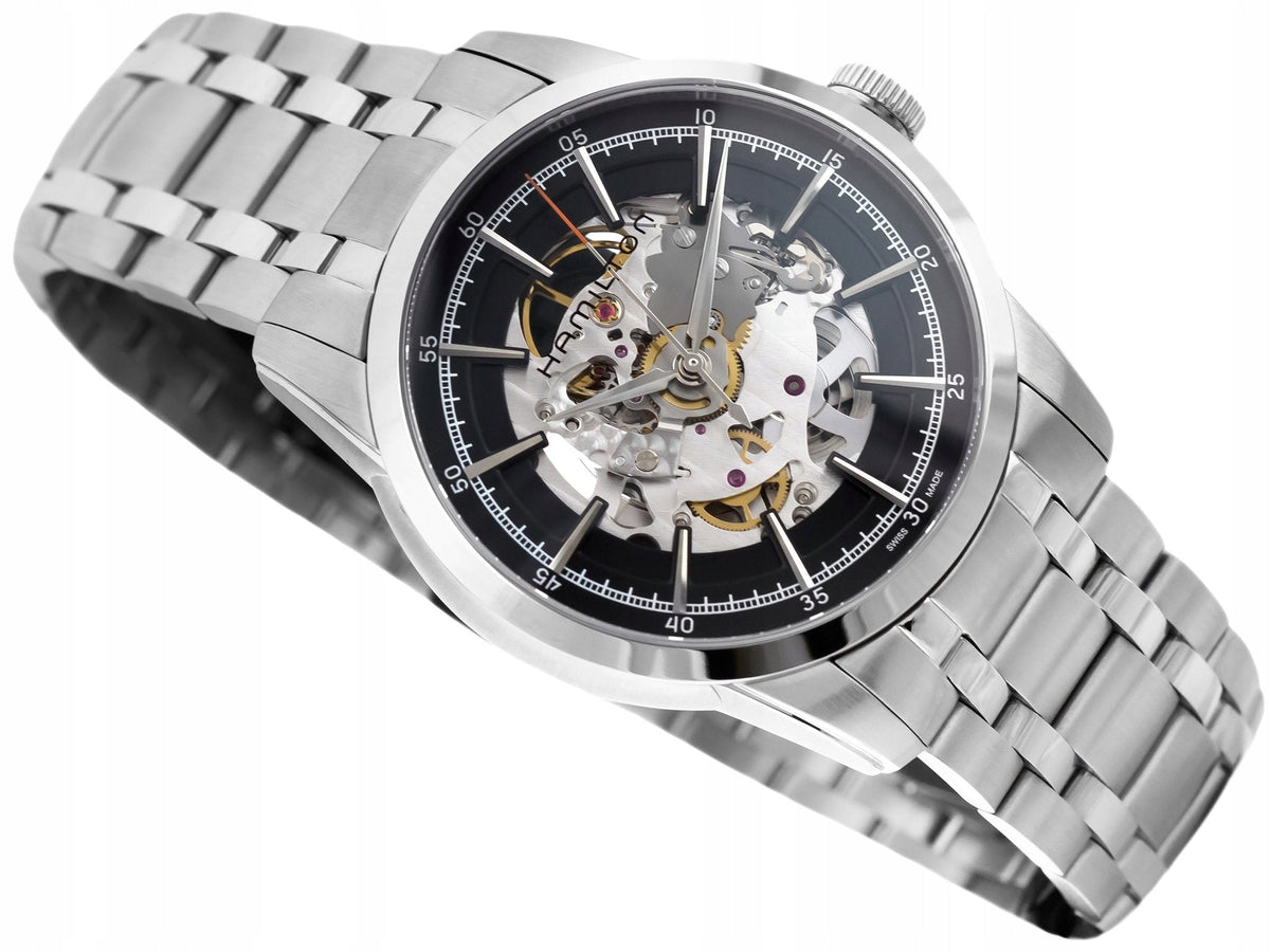 Hamilton American Classic RailRoad Skeleton Automatic Men&#39;s watch H40655131