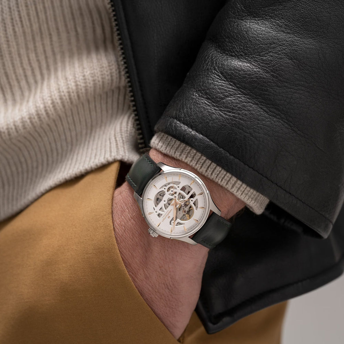 Hamilton Jazzmaster Skeleton Automatic Mens Watch H42535810