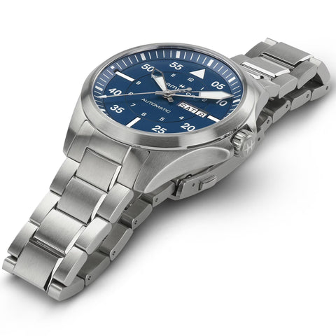Hamilton Khaki Aviation Pilot Day Date Automatic Men's Watch H64635140