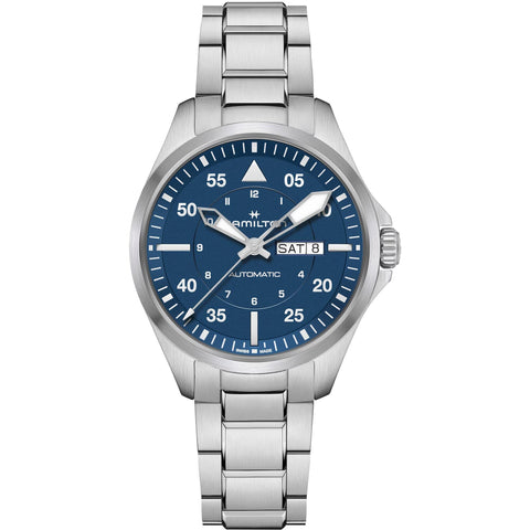 Hamilton Khaki Aviation Pilot Day Date Automatic Men's Watch H64635140