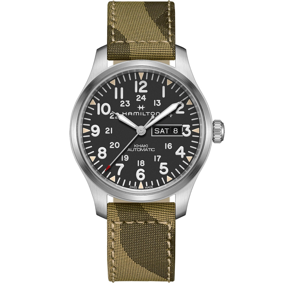 Hamilton Khaki Field Day Date Automatic Men&#39;s Watch H70535031