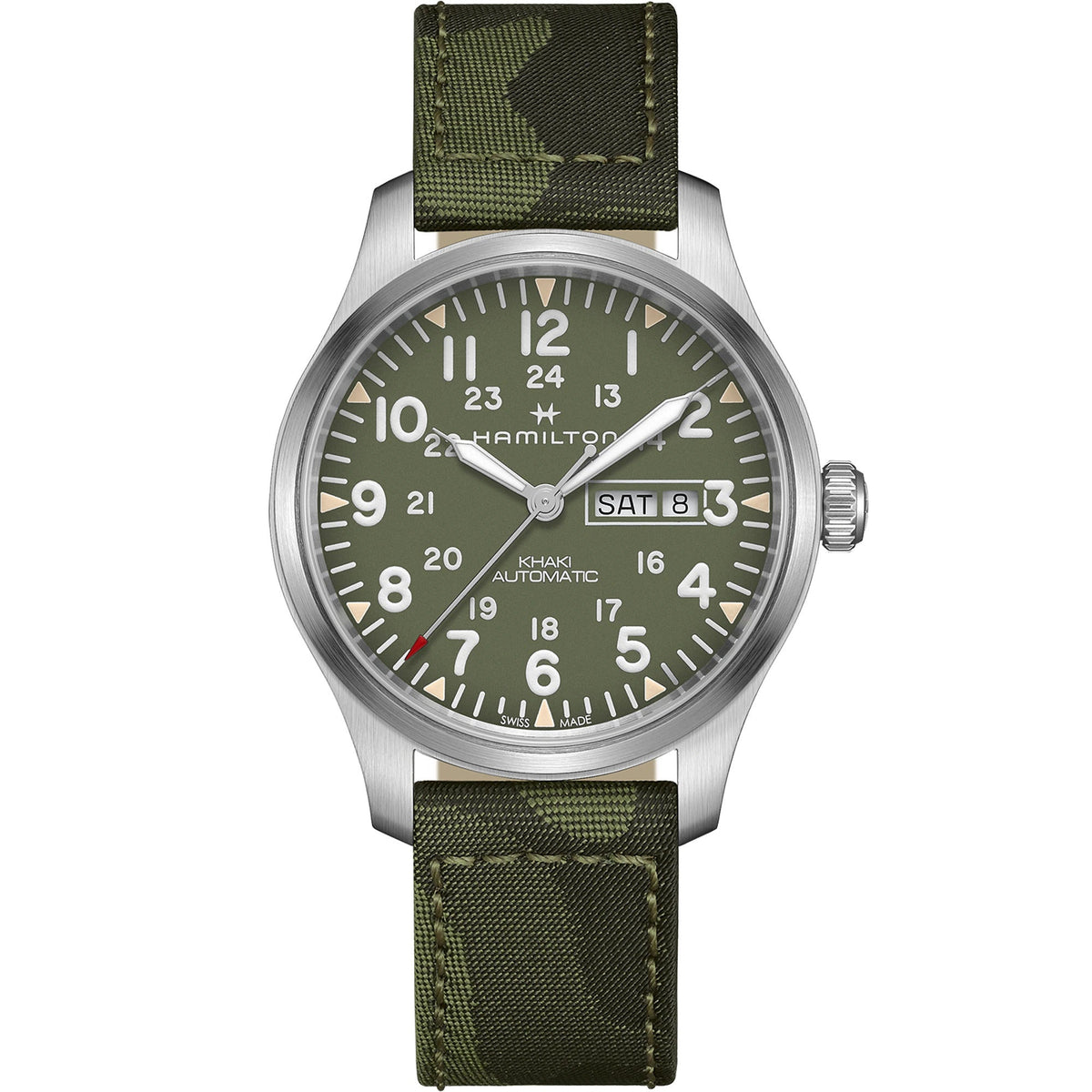 Hamilton Khaki Field Day Date Automatic Men&#39;s Watch H70535061