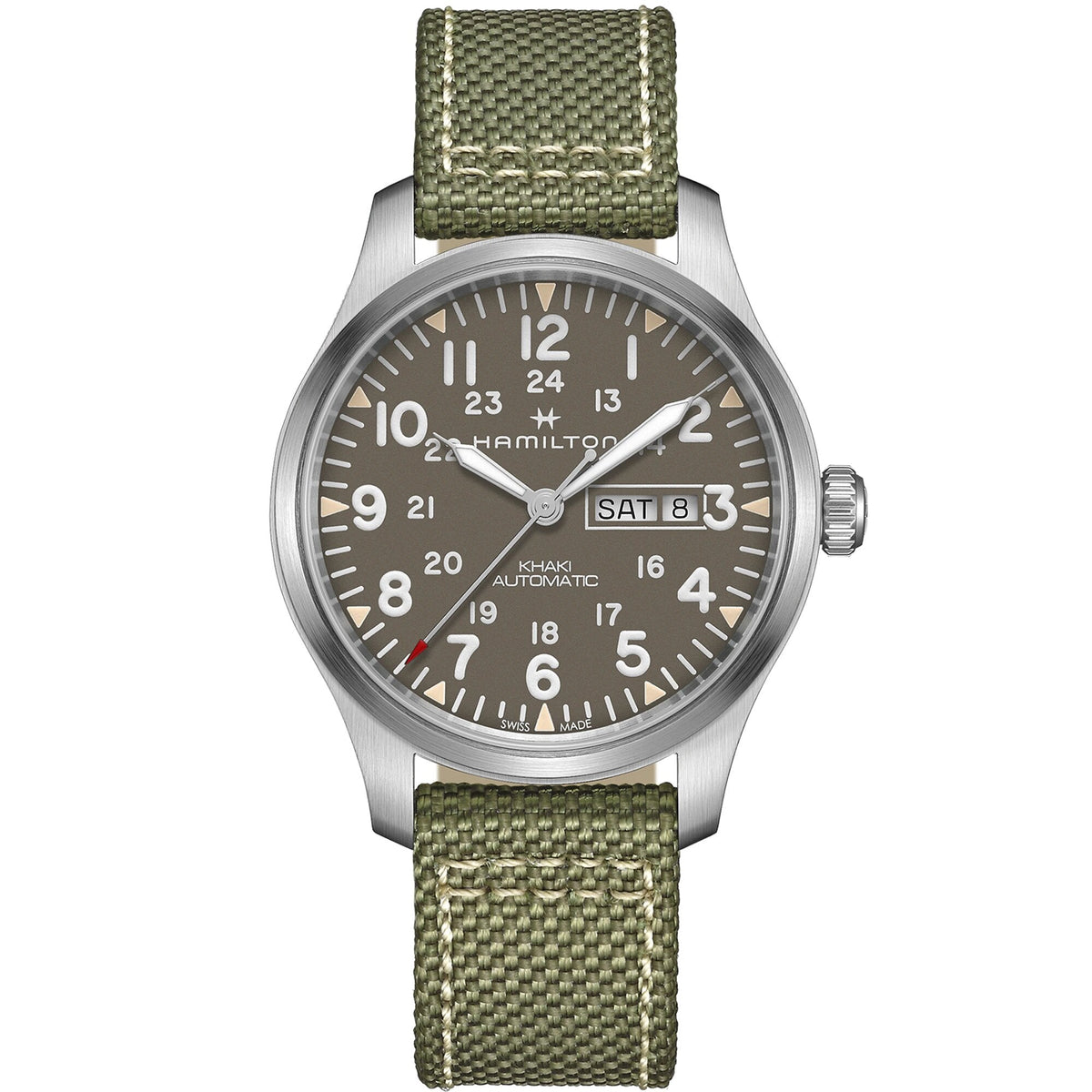 Hamilton Khaki Field Day Date Automatic Men&#39;s Watch H70535081