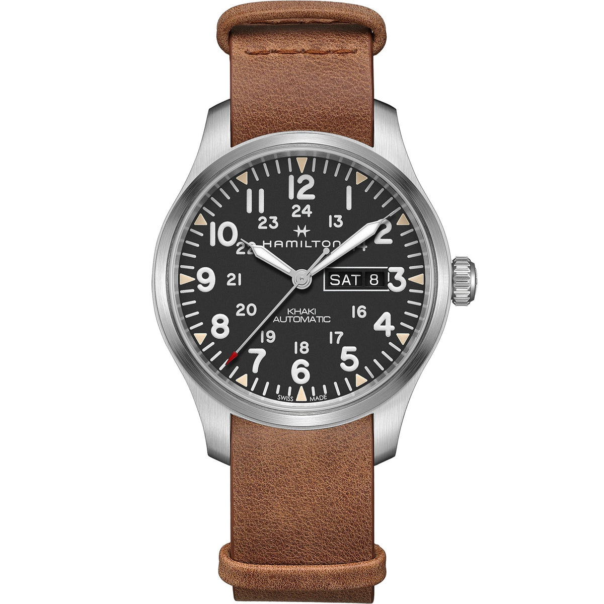 Hamilton Khaki Field Day Date Auto Men&#39;s Watch H70535531