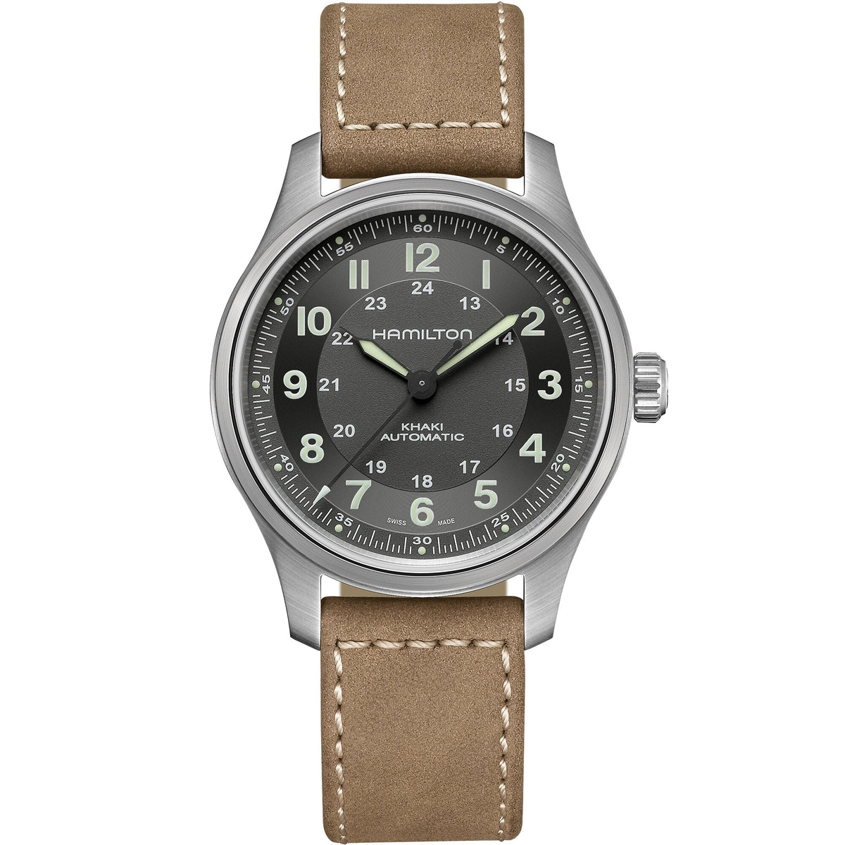 Hamilton Khaki Field Titanium Automatic Men&#39;s Watch H70545550