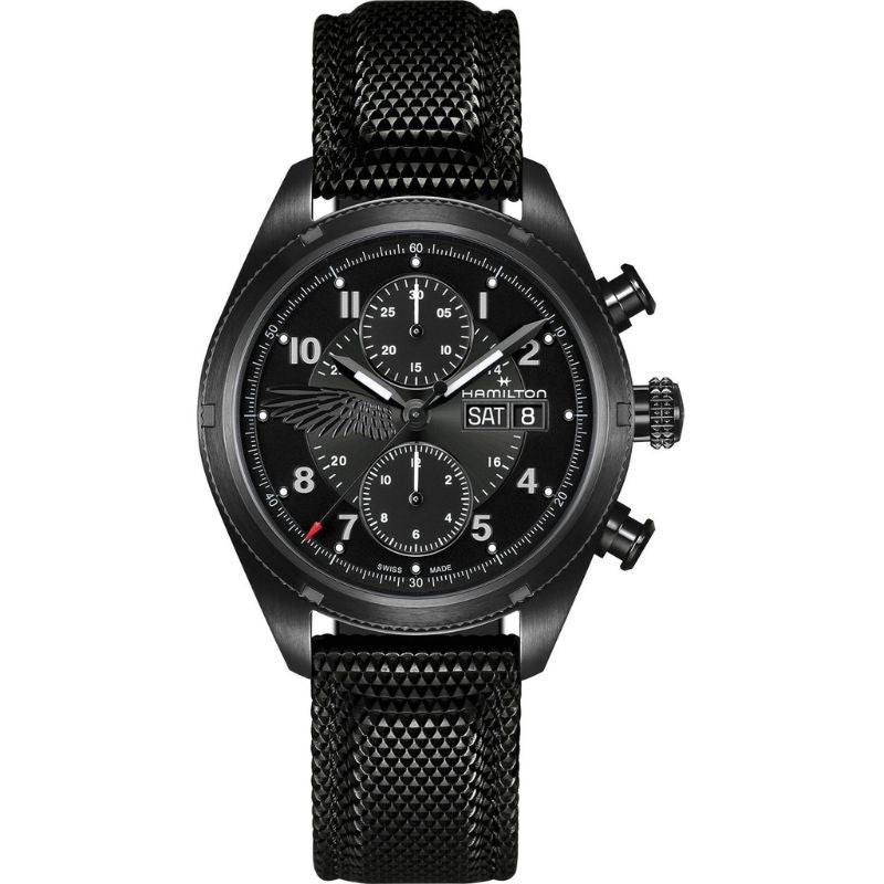 Hamilton Khaki Field Automatic Chrono Resident Evil Requiem Limited Edition Men's Watch H71636330