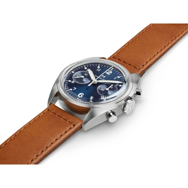 Hamilton Khaki Aviation Pilot Pioneer Mechanical Chronograph Men&#39;s Watch H76409540