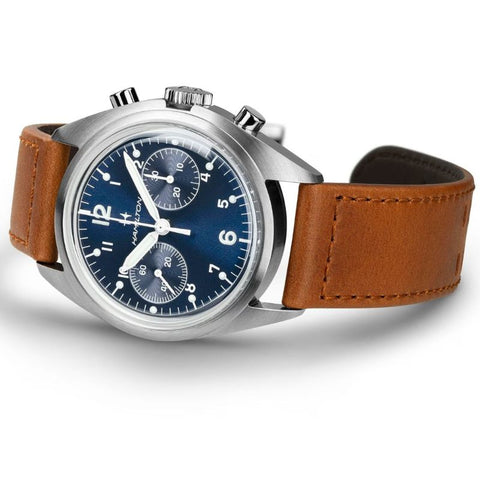 Hamilton Khaki Aviation Pilot Pioneer Mechanical Chronograph Mens Watch H76409540