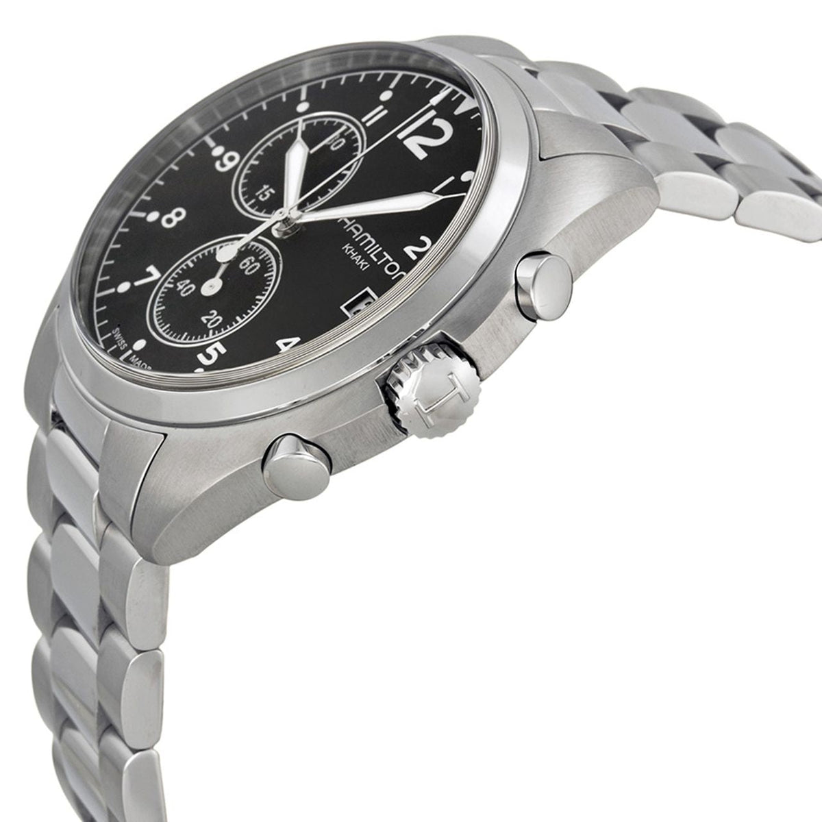 Hamilton Khaki Aviation Pilot Pioneer Chrono Quartz Men&#39;s Watch H76512133