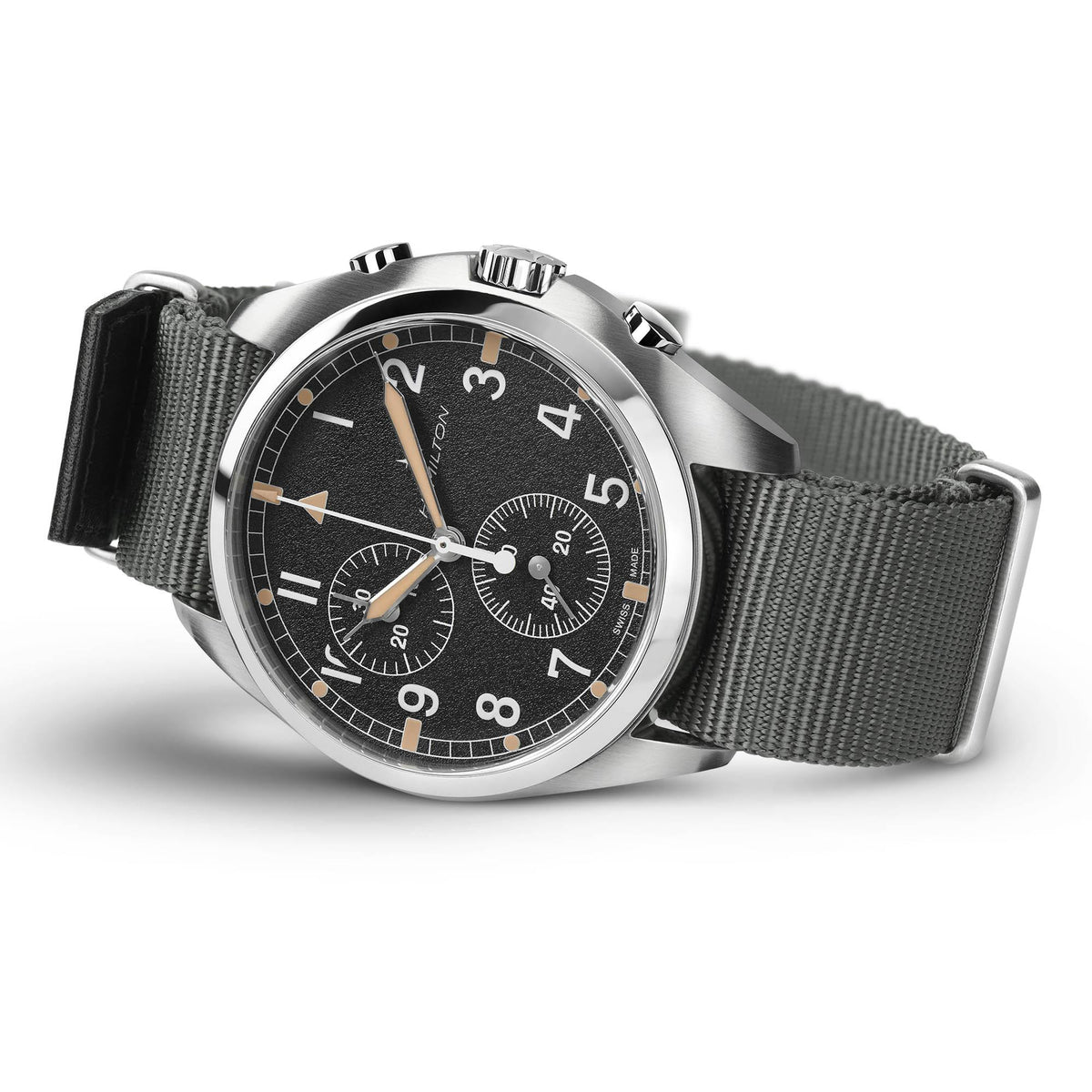 Hamilton Khaki Aviation Pilot Pioneer Quartz Mens Watch H76522931
