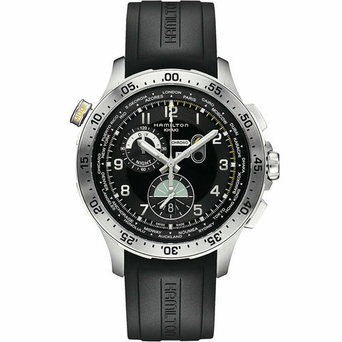 Hamilton Khaki Aviation Worldtimer Chrono Quartz Men's Watch H76714335