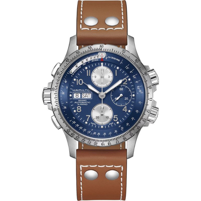 Hamilton Khaki Aviation X-Wind Auto chronograph Men&#39;s Watch H77506540