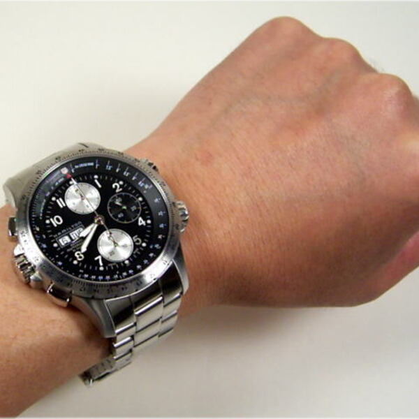 Hamilton Khaki Aviation X-Wind Automatic Chrono Mens Watch H77616133