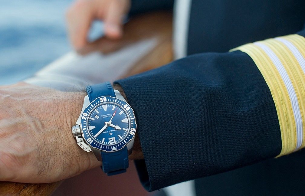 Hamilton Khaki Navy Frogman Automatic Mens Watch H77705345