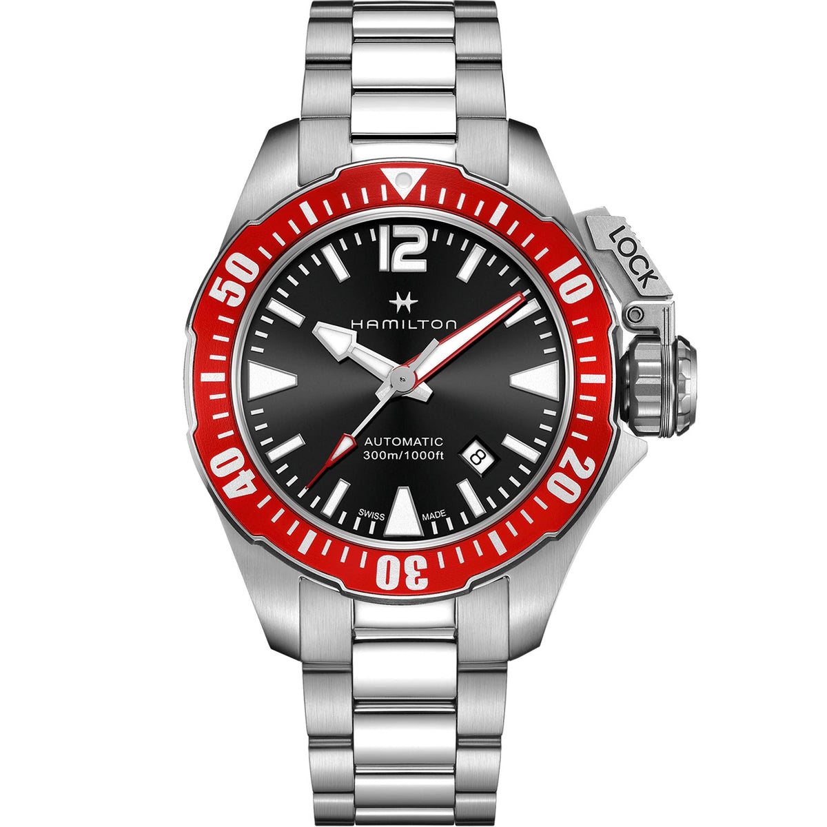 Hamilton Khaki Navy Frogman Automatic Men&#39;s Watch H77725135