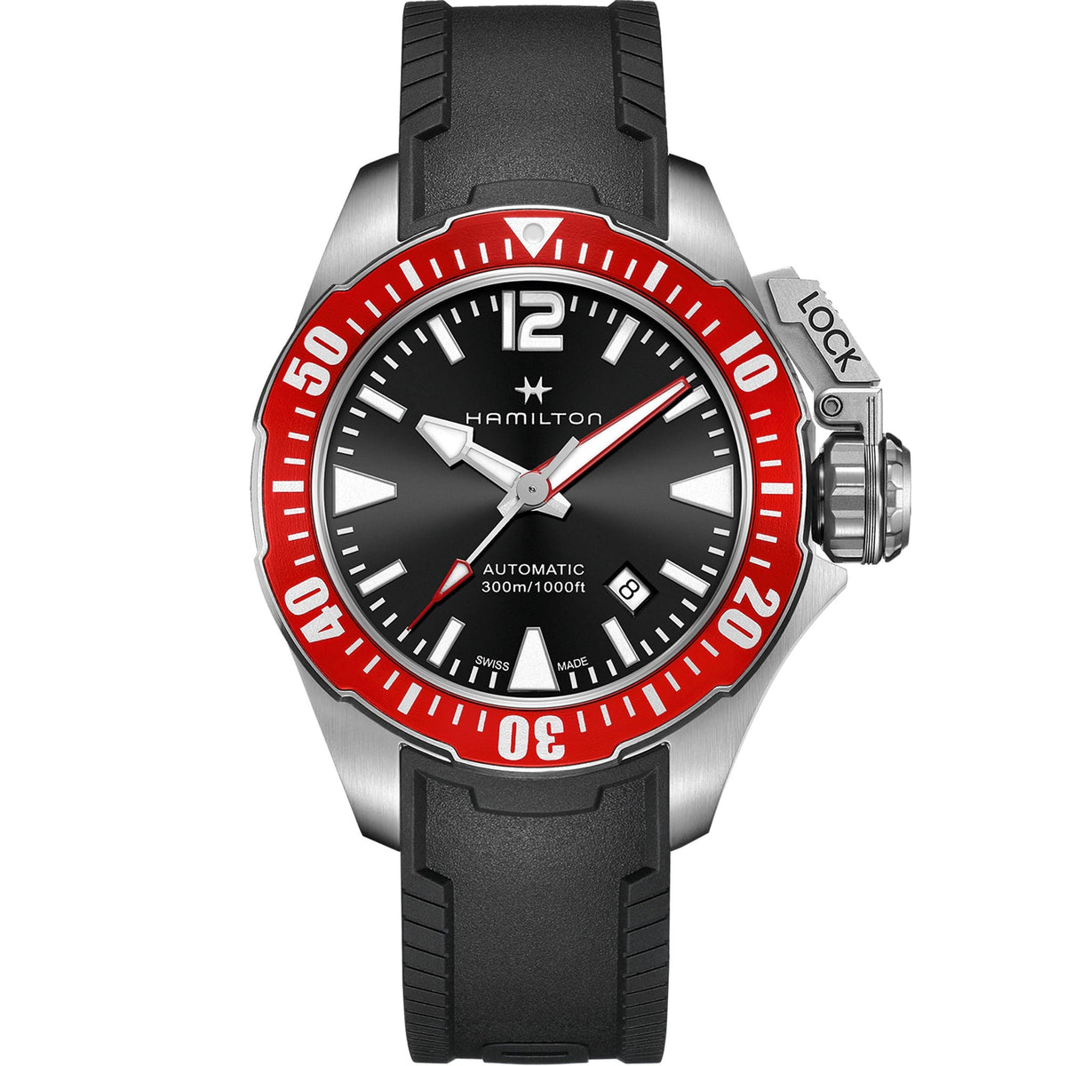Hamilton Khaki Navy Frogman Automatic Men&#39;s Watch H77725335