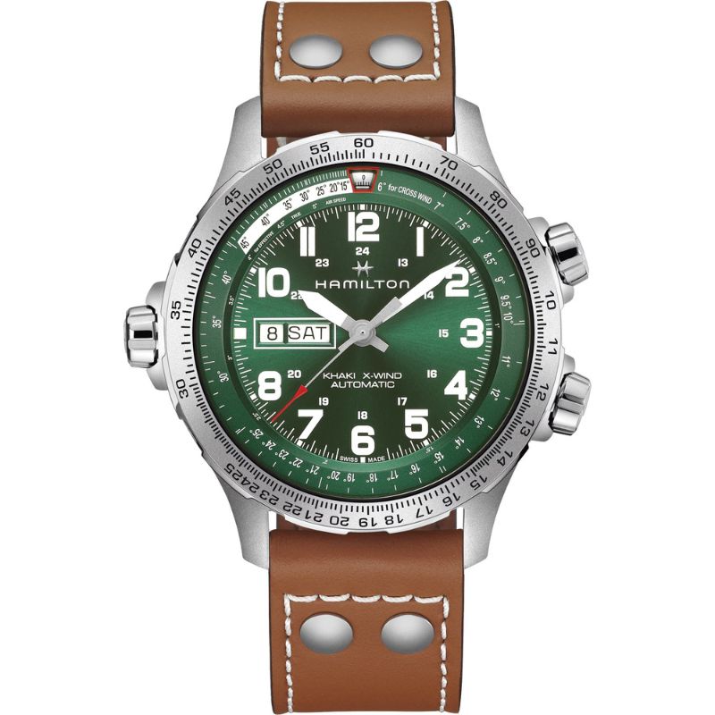 Hamilton Khaki Aviation X-Wind Day Date Automatic Men&#39;s Watch H77735560